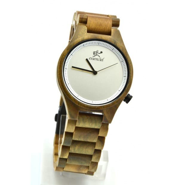 Montre en bois Steve (Gaïac)