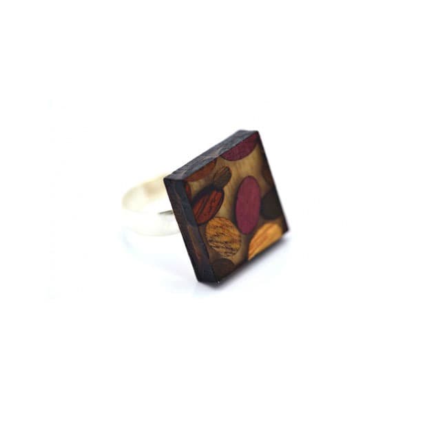 Bague en bois Lisa