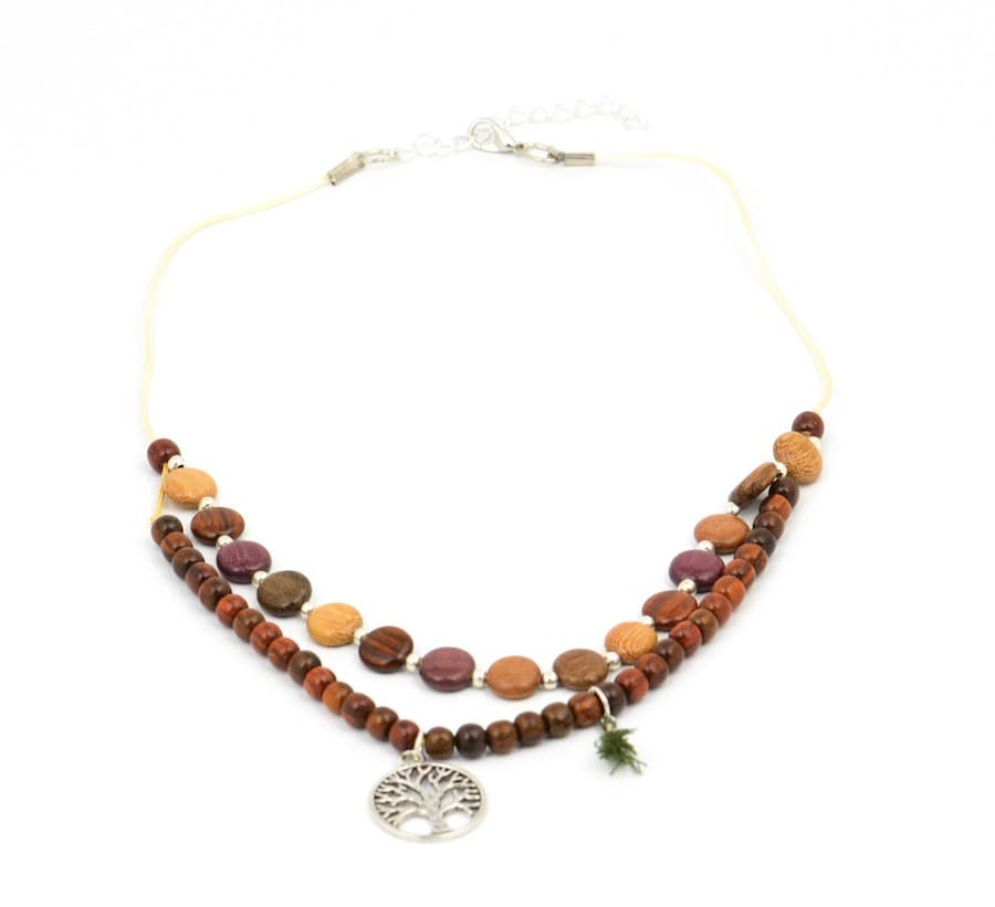 Collier Amandine multibois