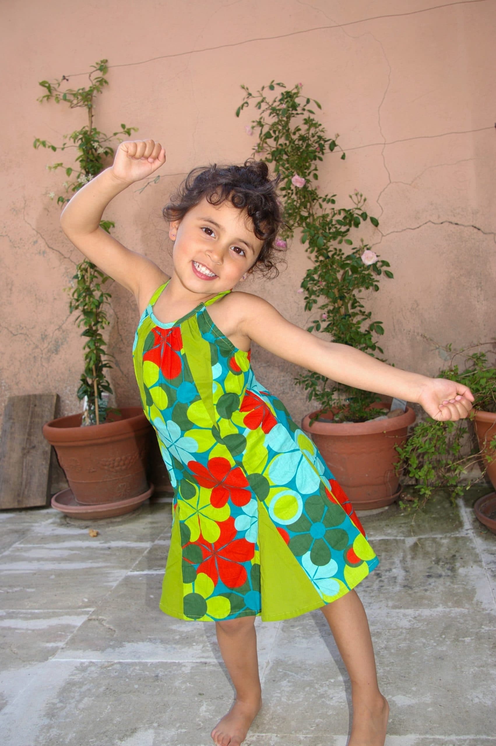 Robe enfant Kali Yog Bonbon - 4 ans