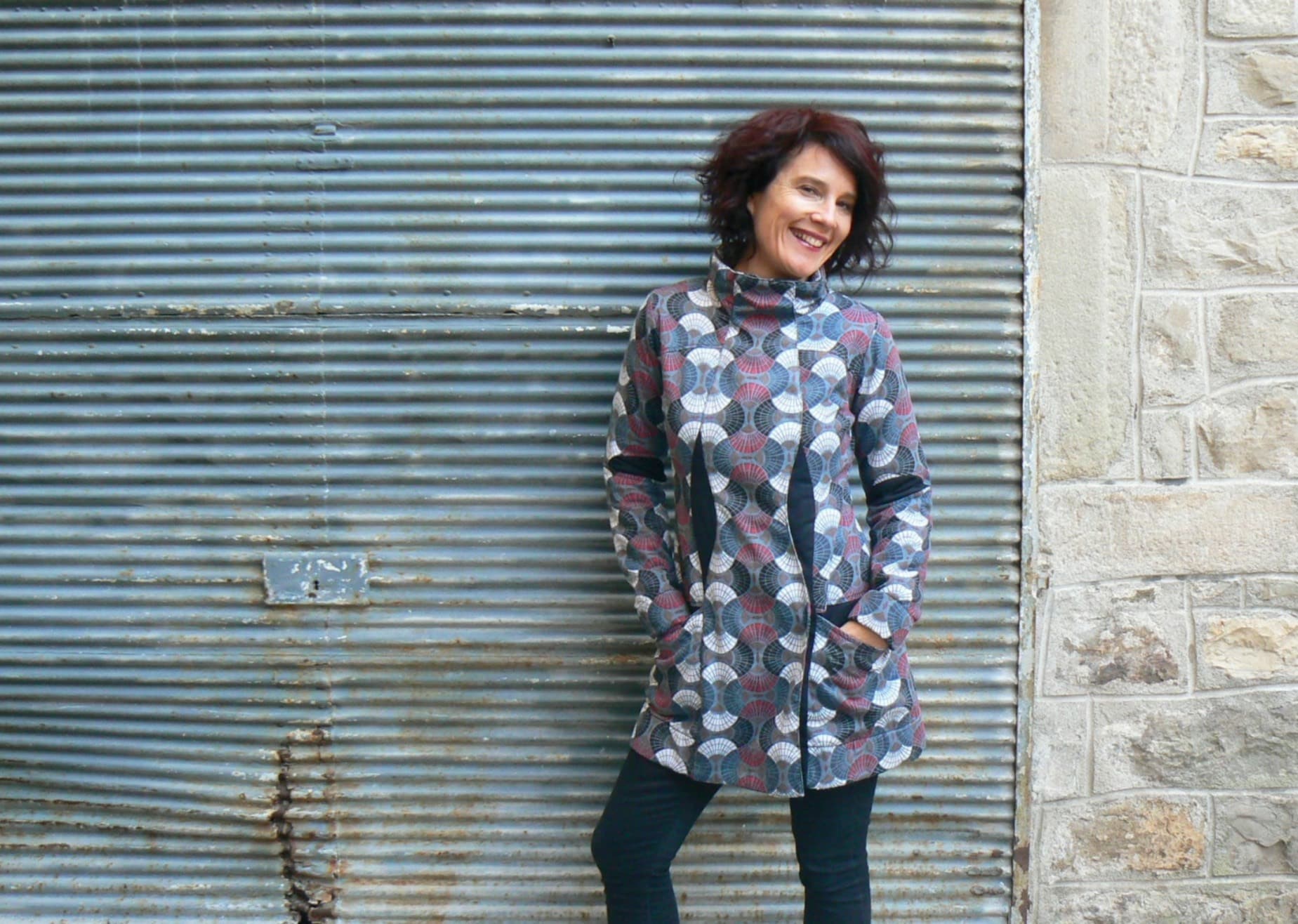 Manteau Kali Yog Skoda (Wax grey) - Small