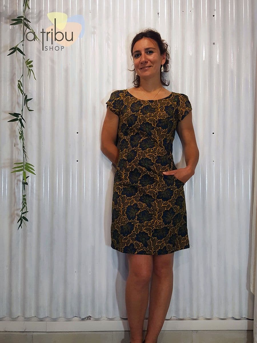 Robe Bla-Bla Zephir (Fact yellow) - Extra-large