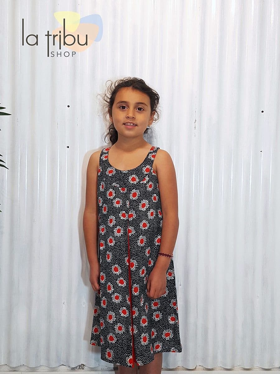 Robe Kali-Yog Magic enfant (Bindi red) - 4 ans