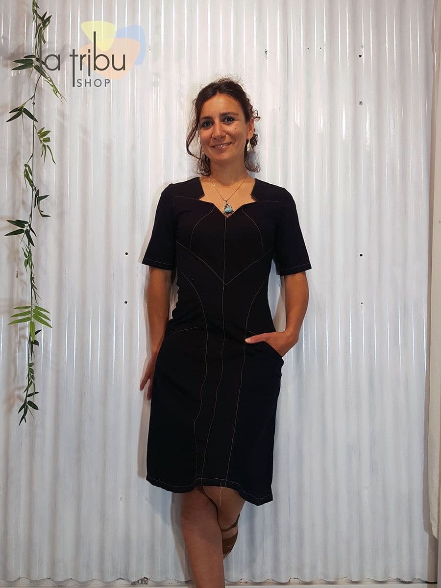 Robe KaliYog Bamboo (Black) - Small