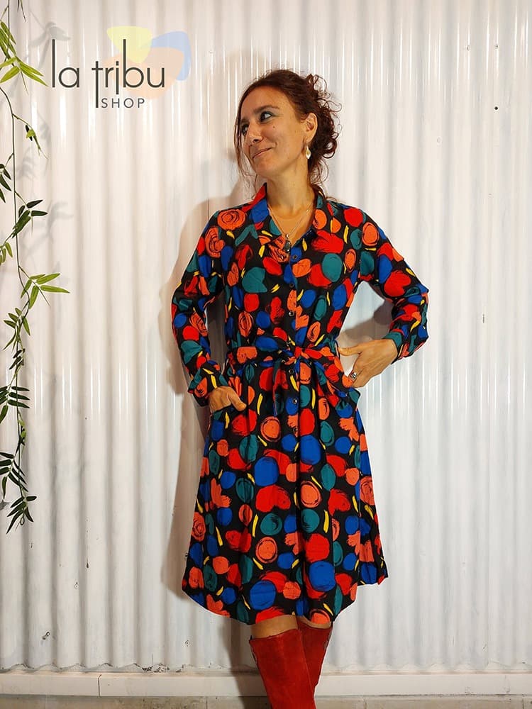 Robe Princesse Nomade Frida 04 Black - Large
