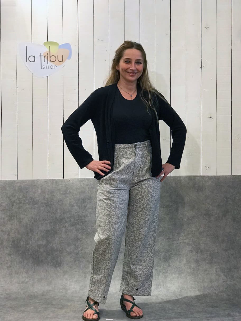 Pantalon Cajou Bla-Bla (Pat grey) - Medium