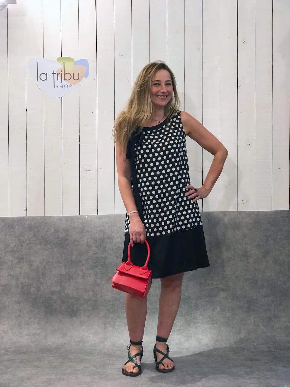 Robe Bla-Bla Monaco (Black dot) - Small