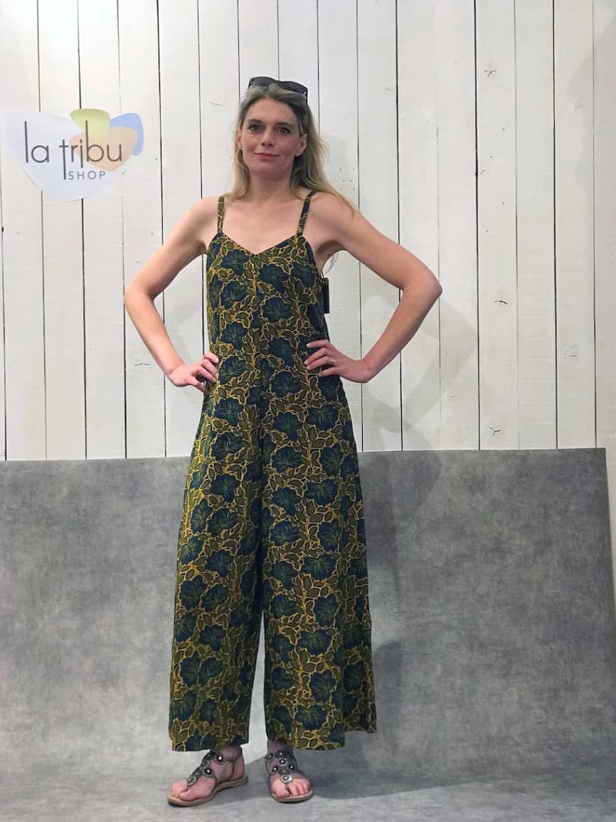 Combi Bla-Bla Flores (Fact yellow) - Double Extra-large