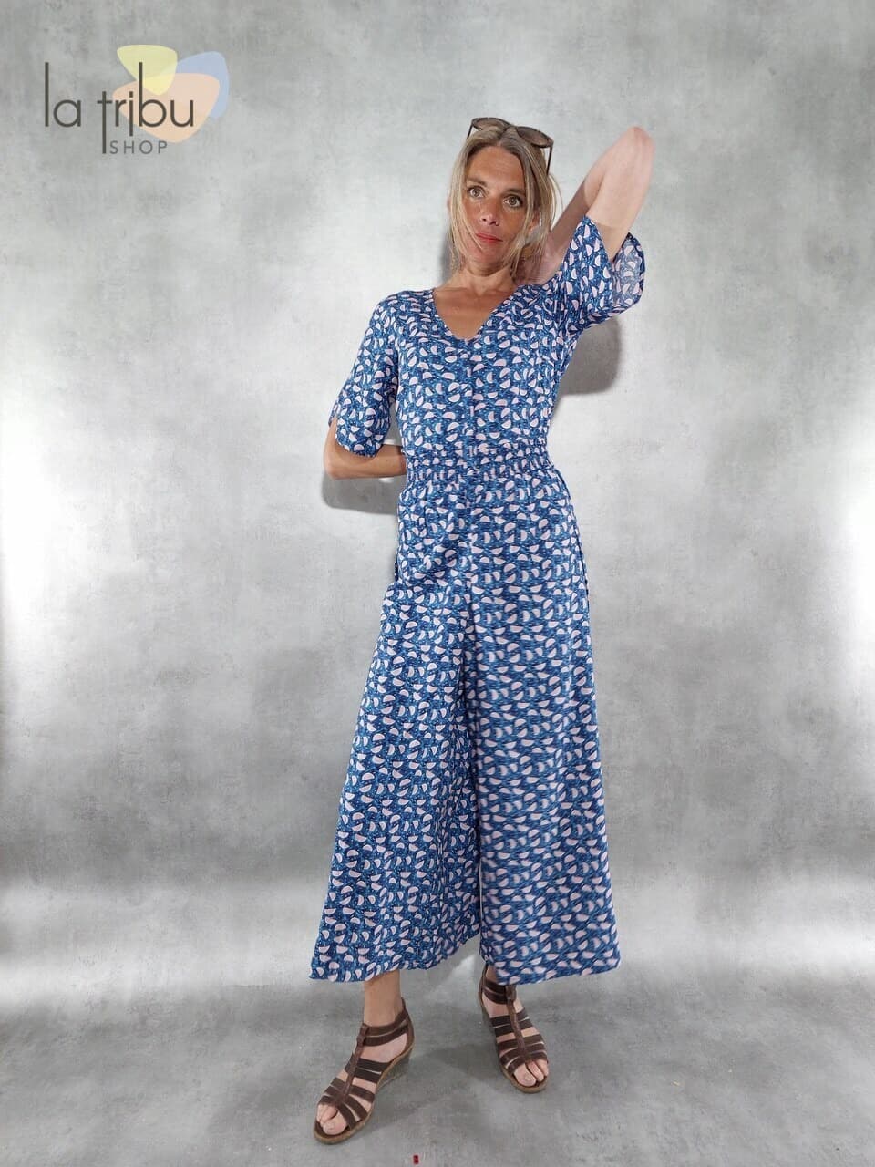 Combi Tranquillo Jumpsuit (Fruity) - Extra-large