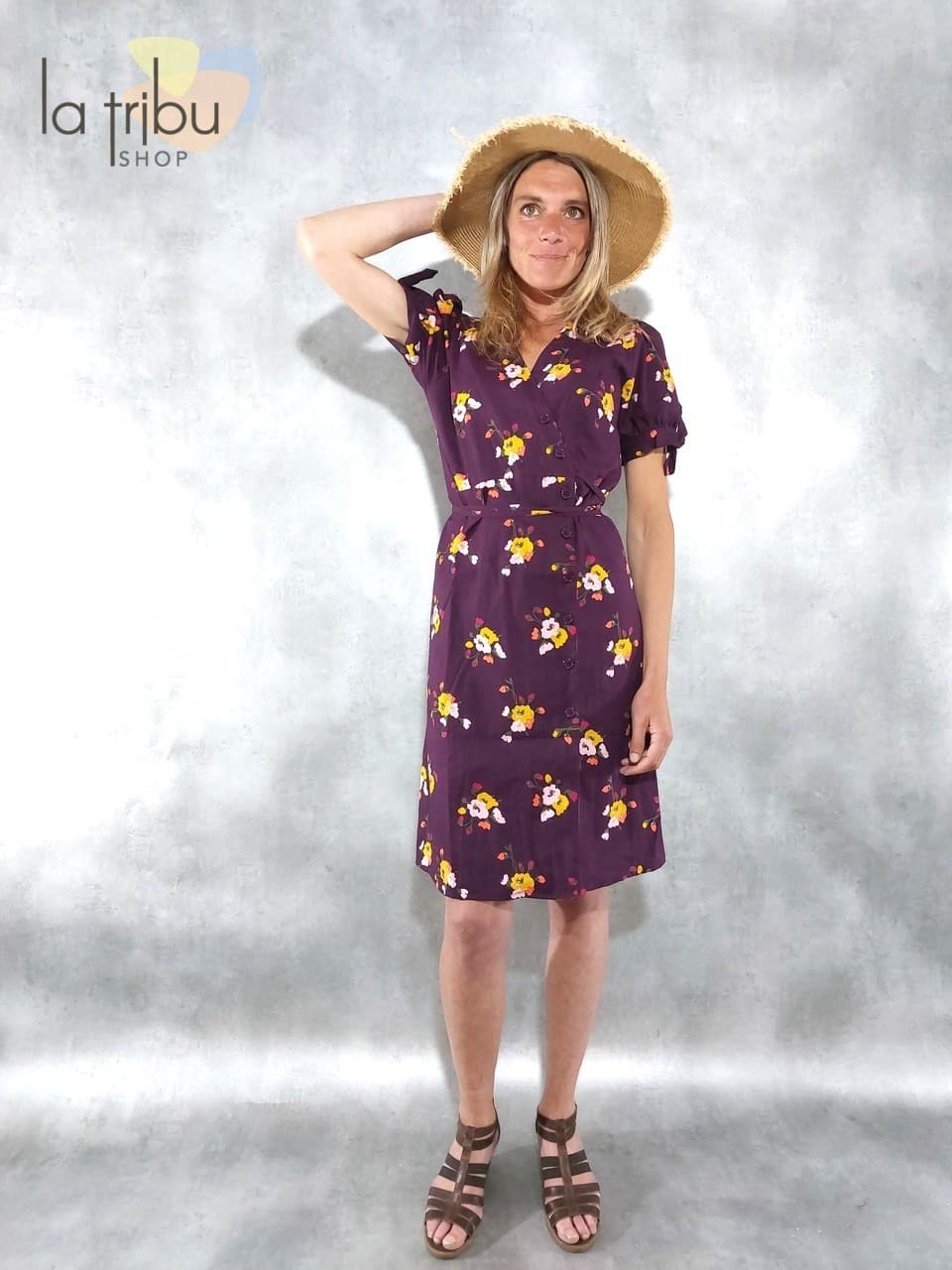 Robe Bla-Bla Tatiana (Velvet) - Double Extra-large