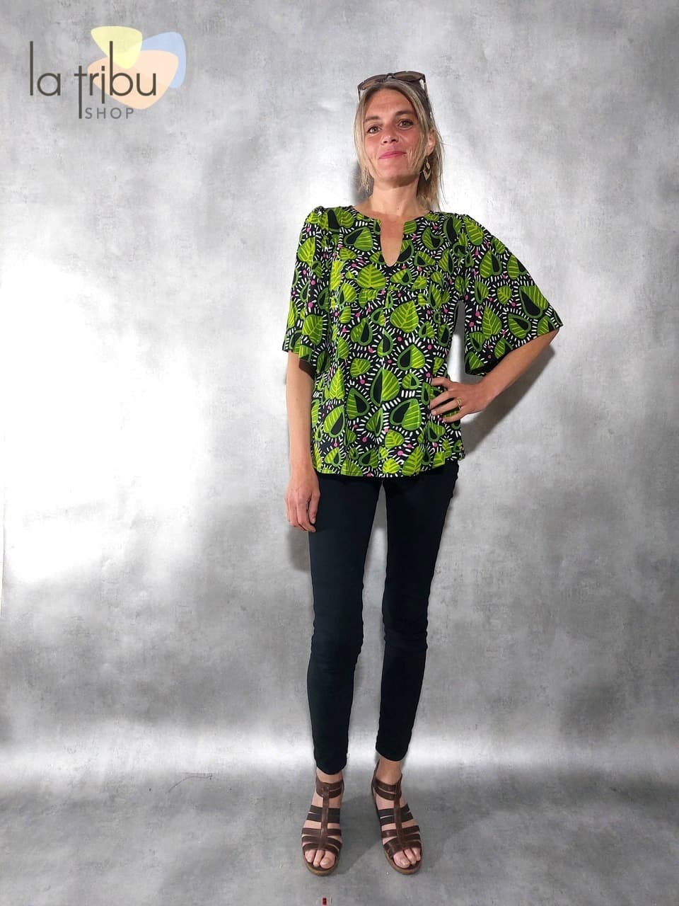 Top Bla-Bla Celestine (Green leaves) - Medium
