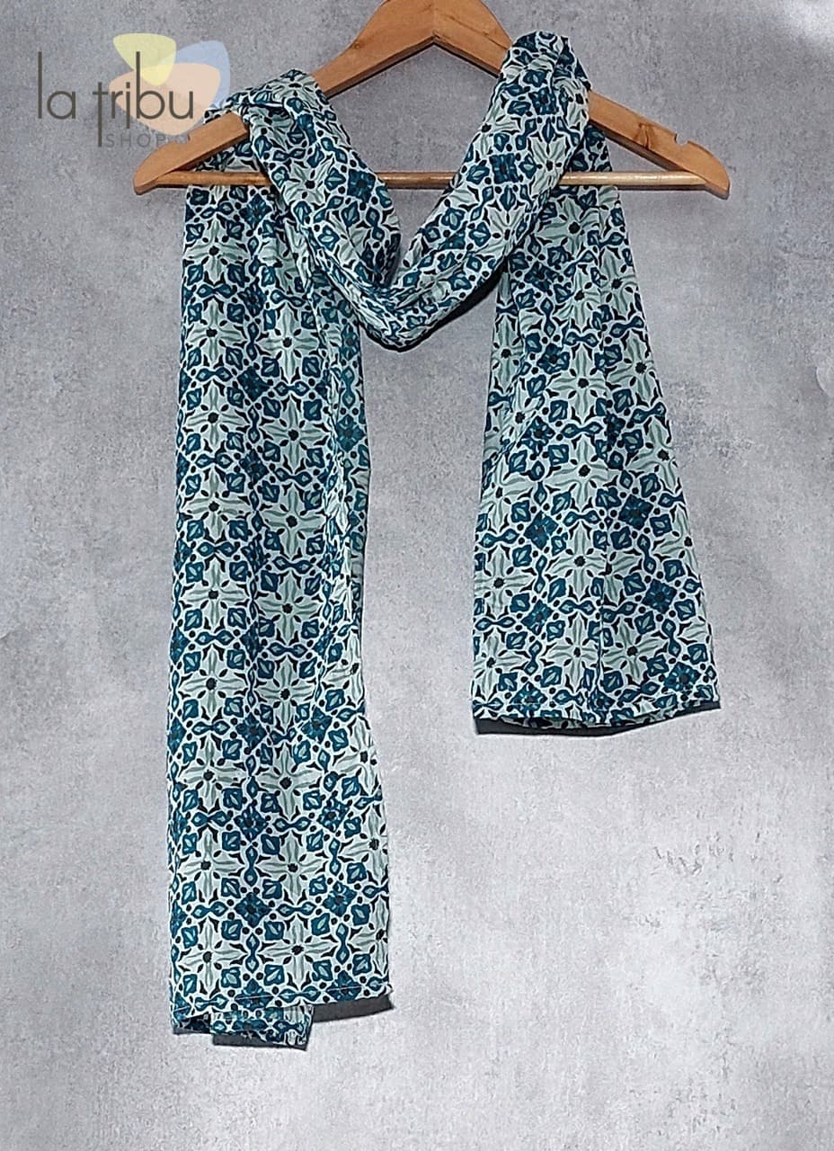 Foulard Kali-Yog (Tile blue)
