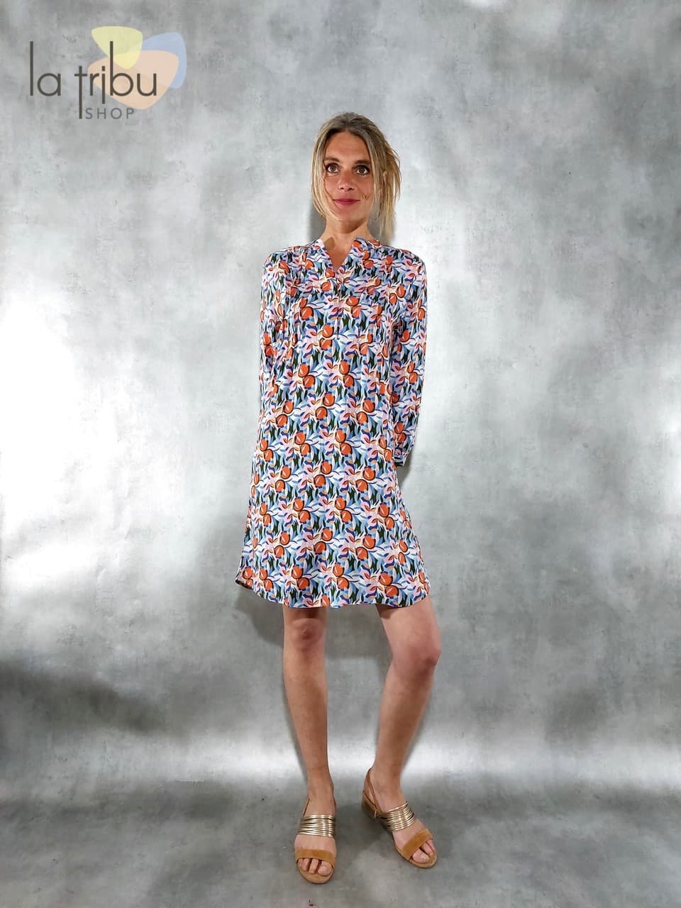 Robe/Kurta Kali-Yog Alu (Fruits) - Extra-large