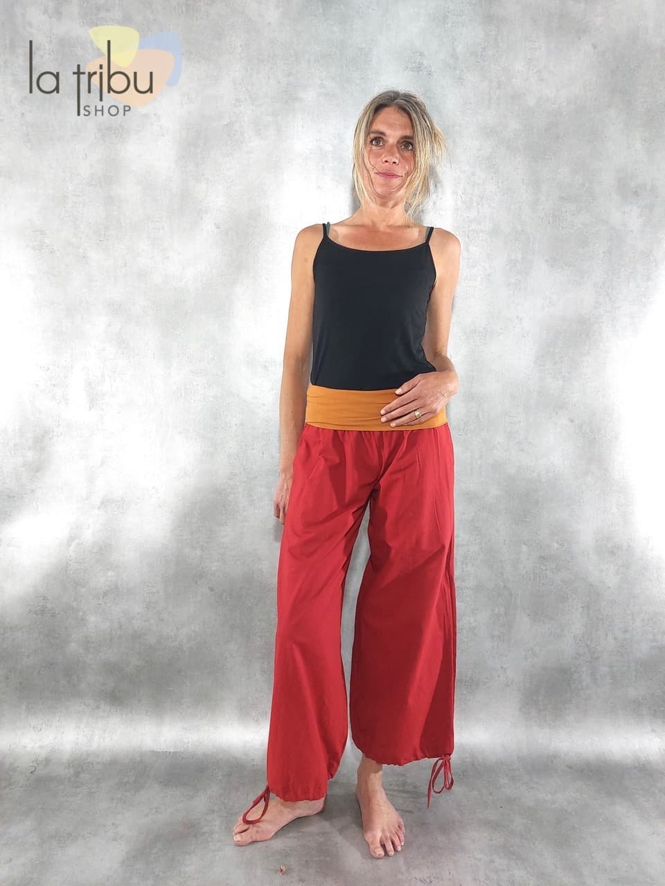 Pantalon Kali-Yog Yogi (Paprika/Cumin) - Large