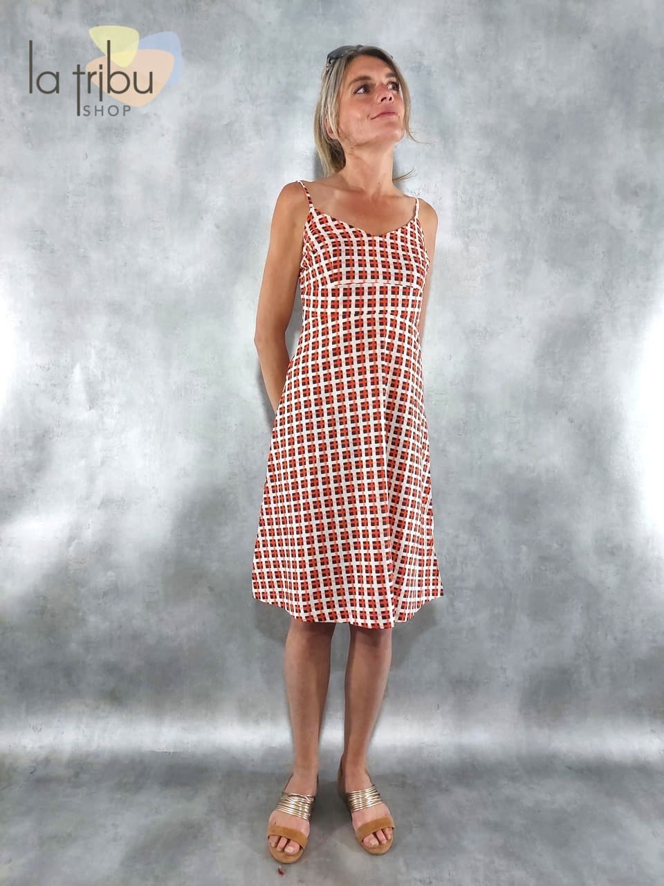 Robe Kali-Yog Bahia (Checks) - Small