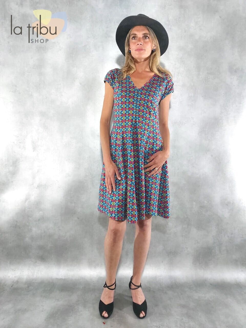 Robe Kali-Yog Coti (Crazy blue) - Small