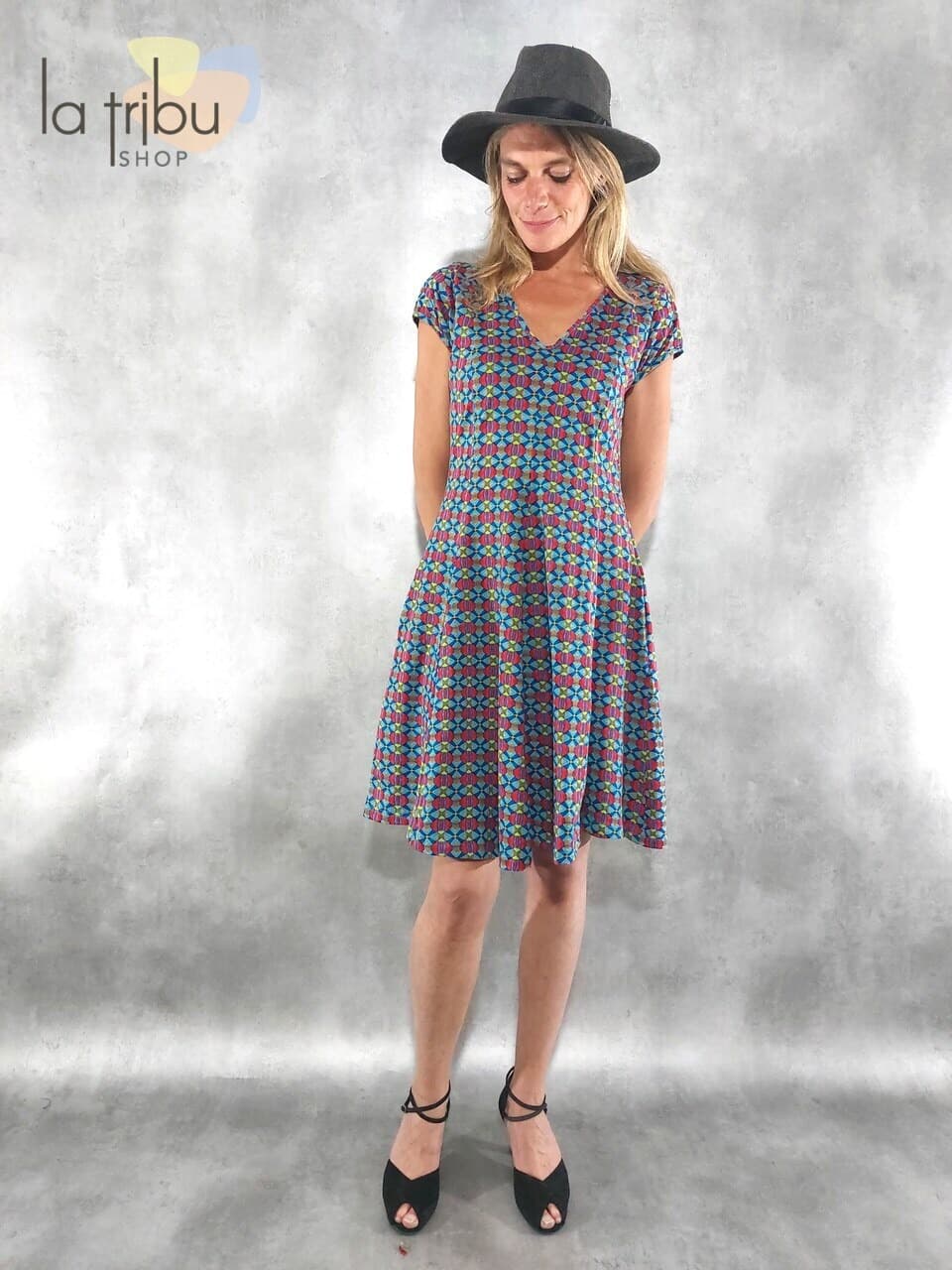 Robe Kali-Yog Coti (Crazy blue) - Medium