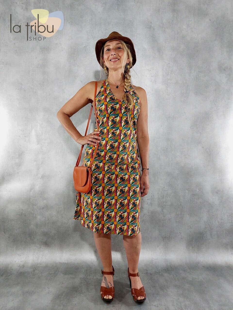 Robe Kali-Yog Penelope (Galaxy orange) - Extra-large