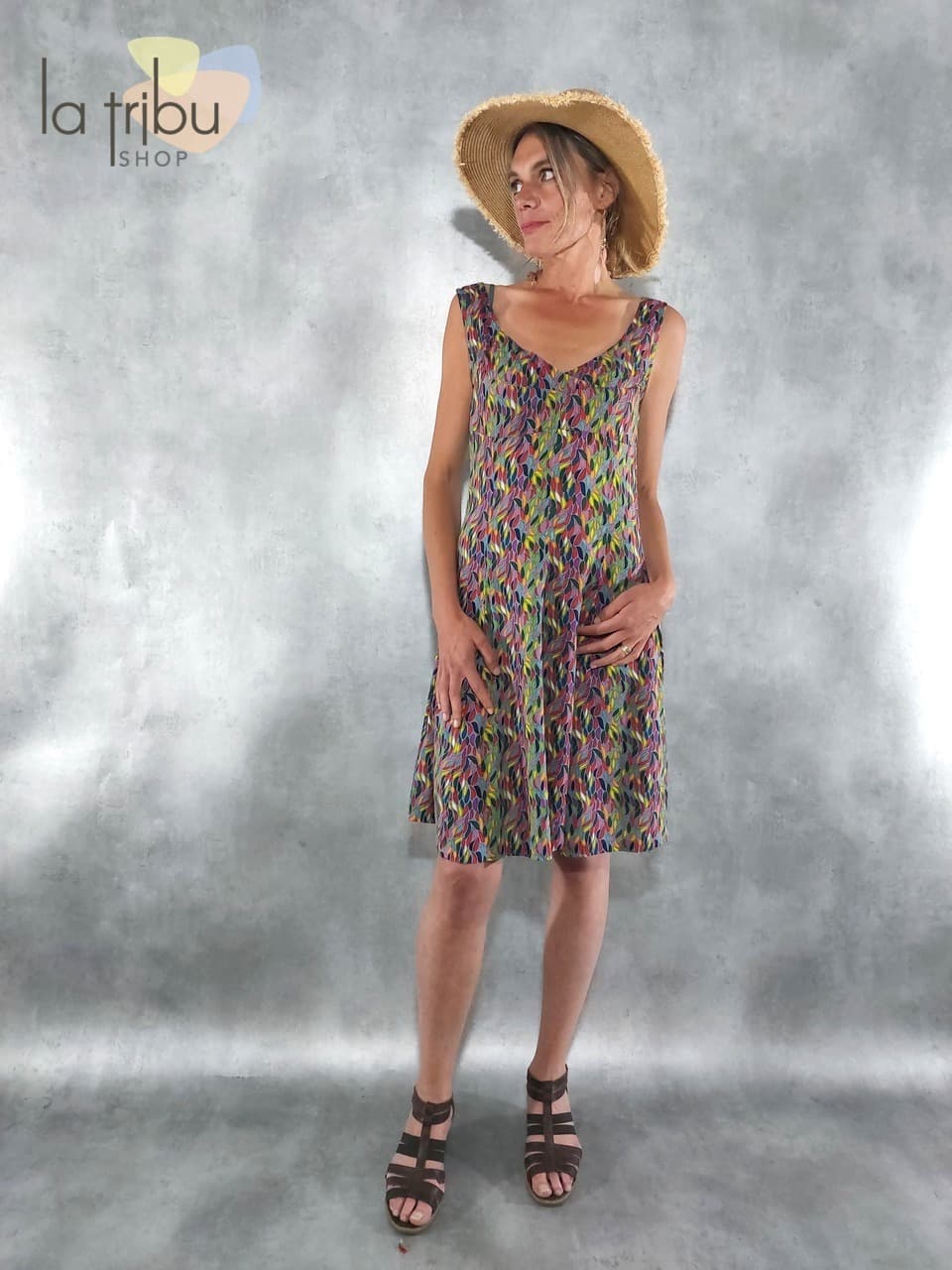 Robe Kali-Yog Sabrina (Petal) - Medium