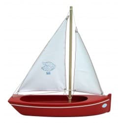 Bateau - Barque plate 32cm - Tirot 108 Rouge