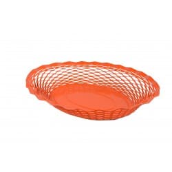 Grande Corbeille à Pain Rétro Métal (6 coloris disponibles) Orange