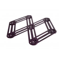 Dessous de Plat Rétro Métal (6 coloris disponibles) Prune