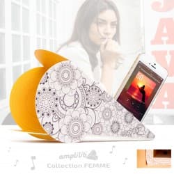 Enceinte en Carton pour Tel Portable (11 modèles disponibles) Mandala