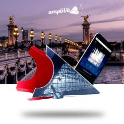 Enceinte en Carton pour Tel Portable (11 modèles disponibles) Pyramide