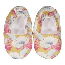 Chaussons "Anémone" (pointures de 3 à 24 mois) - La Cigogne de Lily 6-12 mois