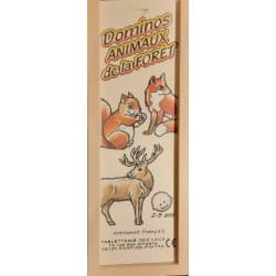Dominos en Bois - Animaux de la Forêt