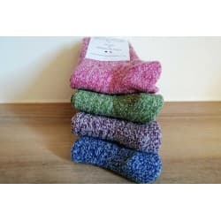 Chaussettes "Funny" Roses (Issues De Chaussettes Recyclées!) 39/41