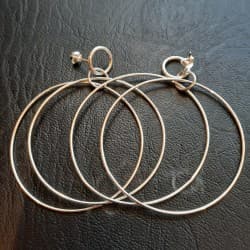 Boucles d'oreilles "Ejima" Argent