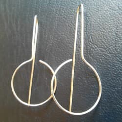 Boucles d'oreilles "Cercle" Argent