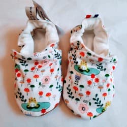 Chaussons "Grenouilles" 23-24 (18 à 24 mois)