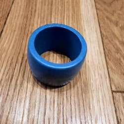 Rond de Serviette en Bois (5 coloris disponibles) Bleu