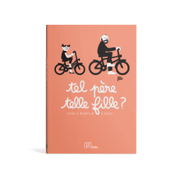 Tel père, telle fille - Livre à remplir à 2 - Minus Editions