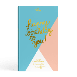 Happy birthday to you - Livre d'anniversaire - Minus Editions