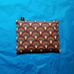 Petite Bouillotte aux graines de lin - Paon