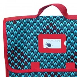 Besace en bouteilles recyclées "Wax style"