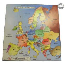 Puzzle carte de l'Europe