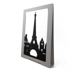 Cadre solaire clignotant "Citigami" (Tour Eiffel, Sapin de Noël...) - Litogami Tour Eiffel ombre chinoise