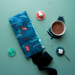 Bouillotte ceinture aux graines de lin - Jungle