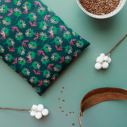 Petite Bouillotte aux graines de lin - Jardin exotique