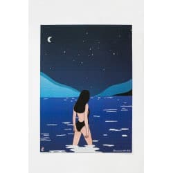 Puzzle 1000 pièces "Bain de minuit" - Piece & Love