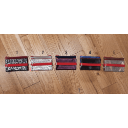 Porte-Monnaie Upcyclé "Siamoise" Taille M (5 Coloris Disponibles) - Bandit Manchot Coloris 5