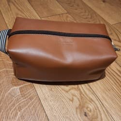 Trousse de toilette taille L - Upcyclée (5 Coloris Disponibles) - Bandit Manchot Coloris 3