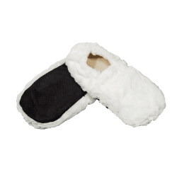 Chaussons-bouillottes aux grains de blé et lavande