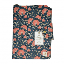 ProtÚge Carnet de Santé (7 coloris disponibles) - La Cigogne de Lily Gold Poppy