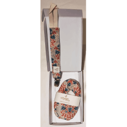 Coffret Naissance - Chaussons + Attache-tétine (9 coloris) - La Cigogne de Lily Elsa