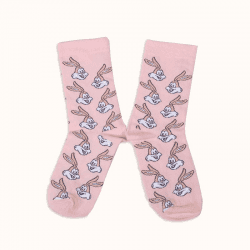 Chaussettes RATP "Serge le lapin" - Rose - Label Chaussette 36/41